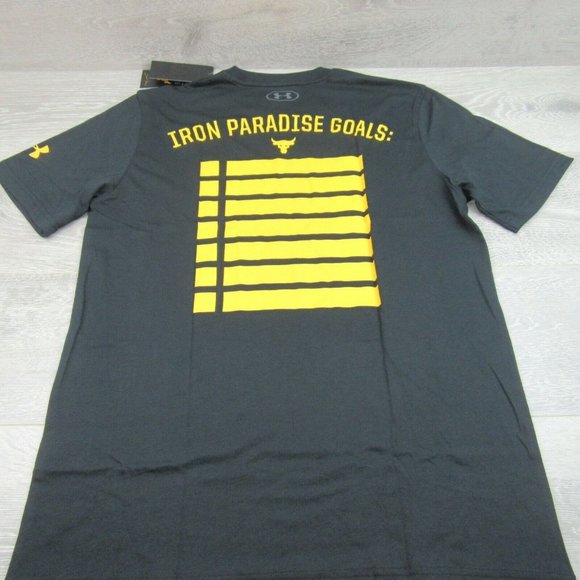 Under Armour Project Rock HWITR Gym Workout Shirt - Picture 6 of 11